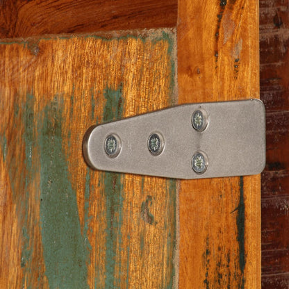 Comodino 50x30x50 cm Legno Massello di Recupero | homemem39