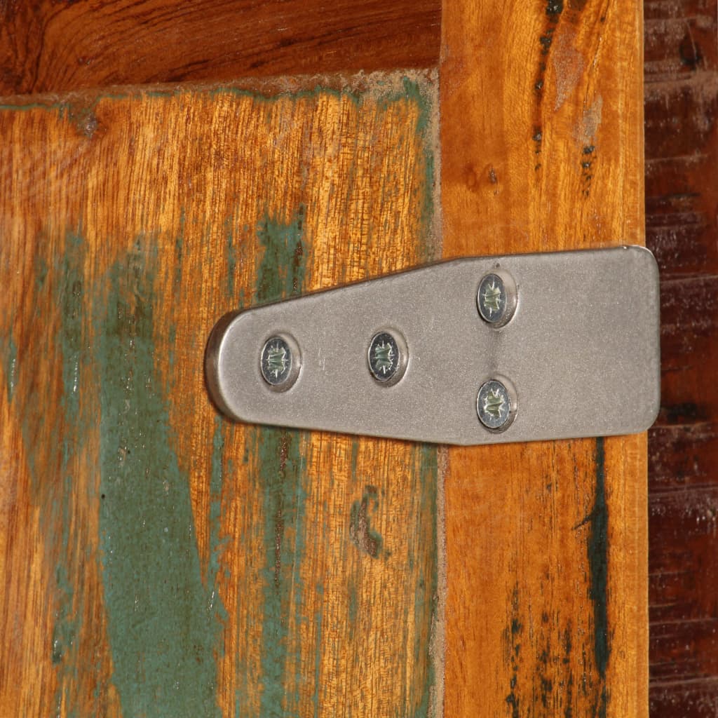 Comodino 50x30x50 cm Legno Massello di Recupero - homemem39