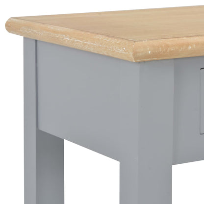 Tavolo Consolle Grigio 110x35x80 cm in Legno - homemem39