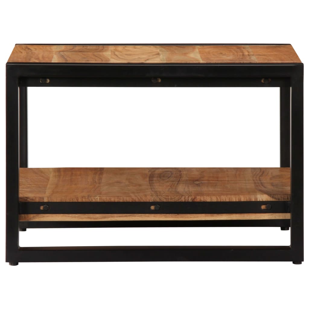 Tavolino da Salotto 60x60x40 cm in Legno Massello di Acacia | homemem39