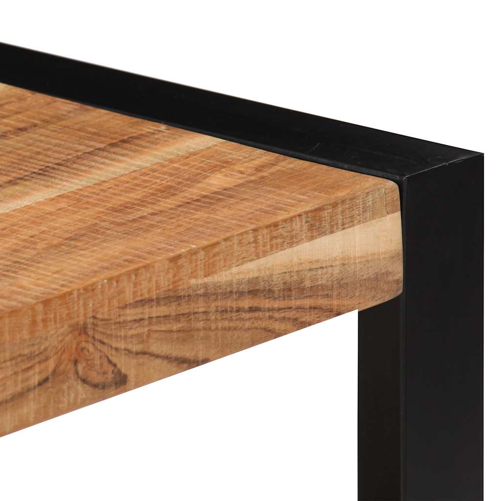 Tavolino da Salotto 60x60x40 cm in Legno Massello di Acacia