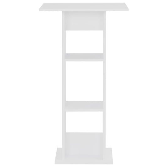 Tavolo da Bar Bianco 60x60x110 cm | homemem39