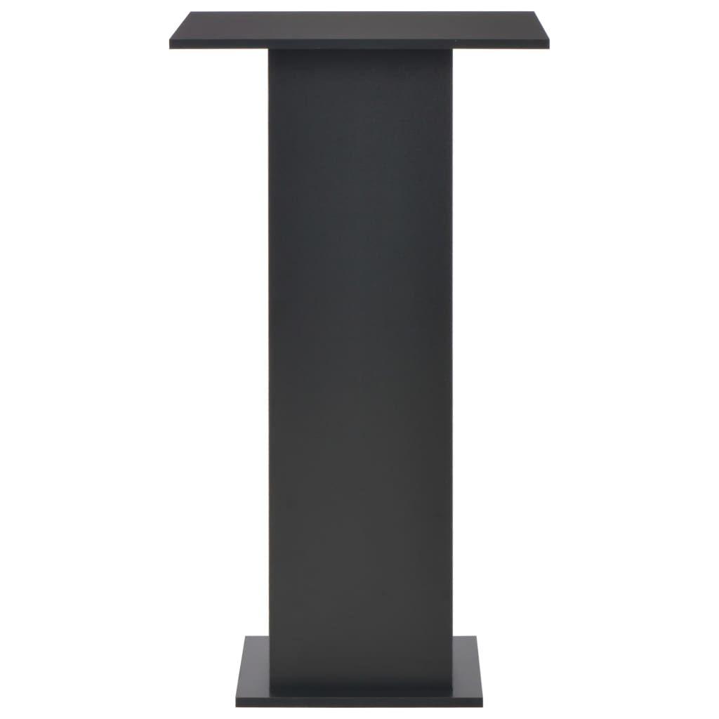 Tavolo da Bar Nero 60x60x110 cm | homemem39