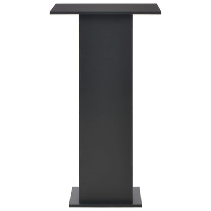 Tavolo da Bar Nero 60x60x110 cm | homemem39