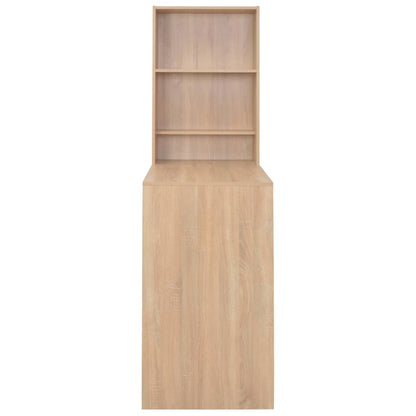 Tavolo da Bar con Mobiletto Rovere 115x59x200 cm | homemem39