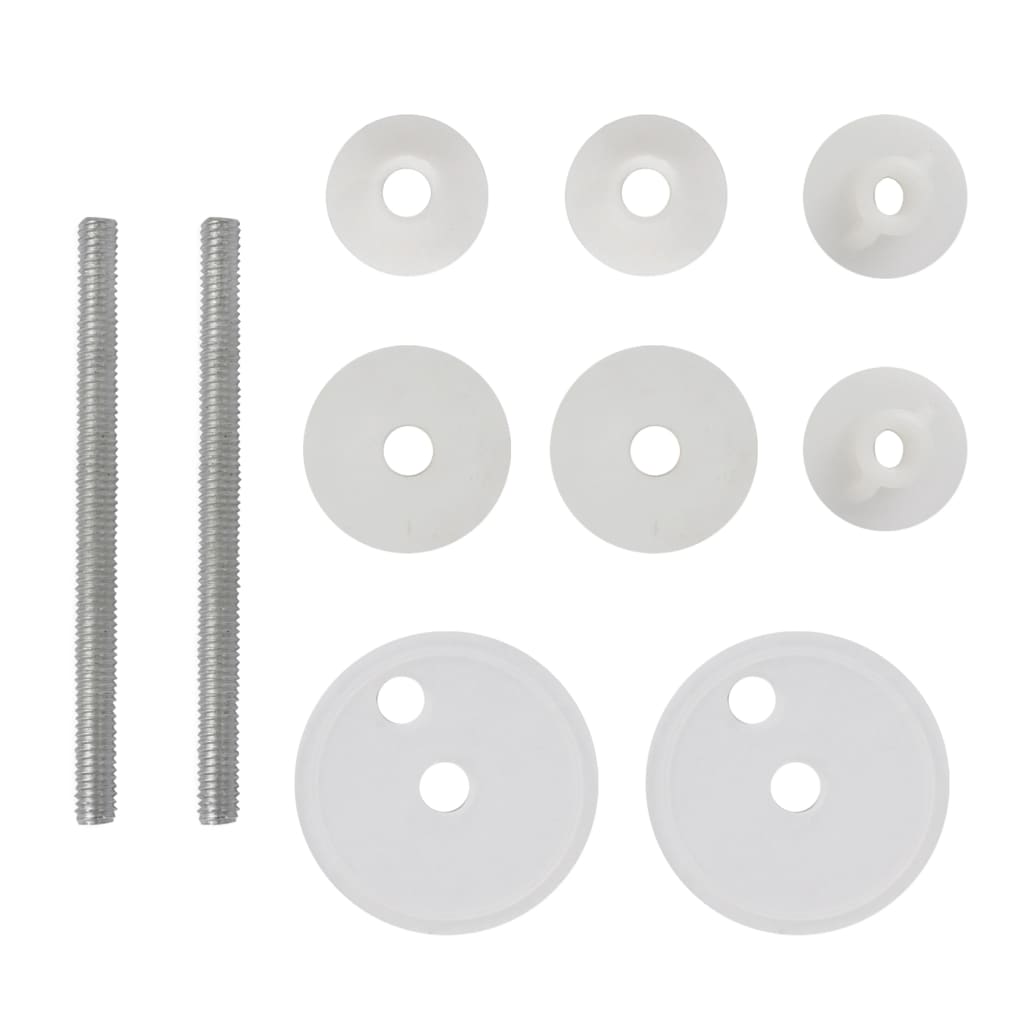 Tavolette WC con Coperchi 2 pz in MDF Design New York - homemem39