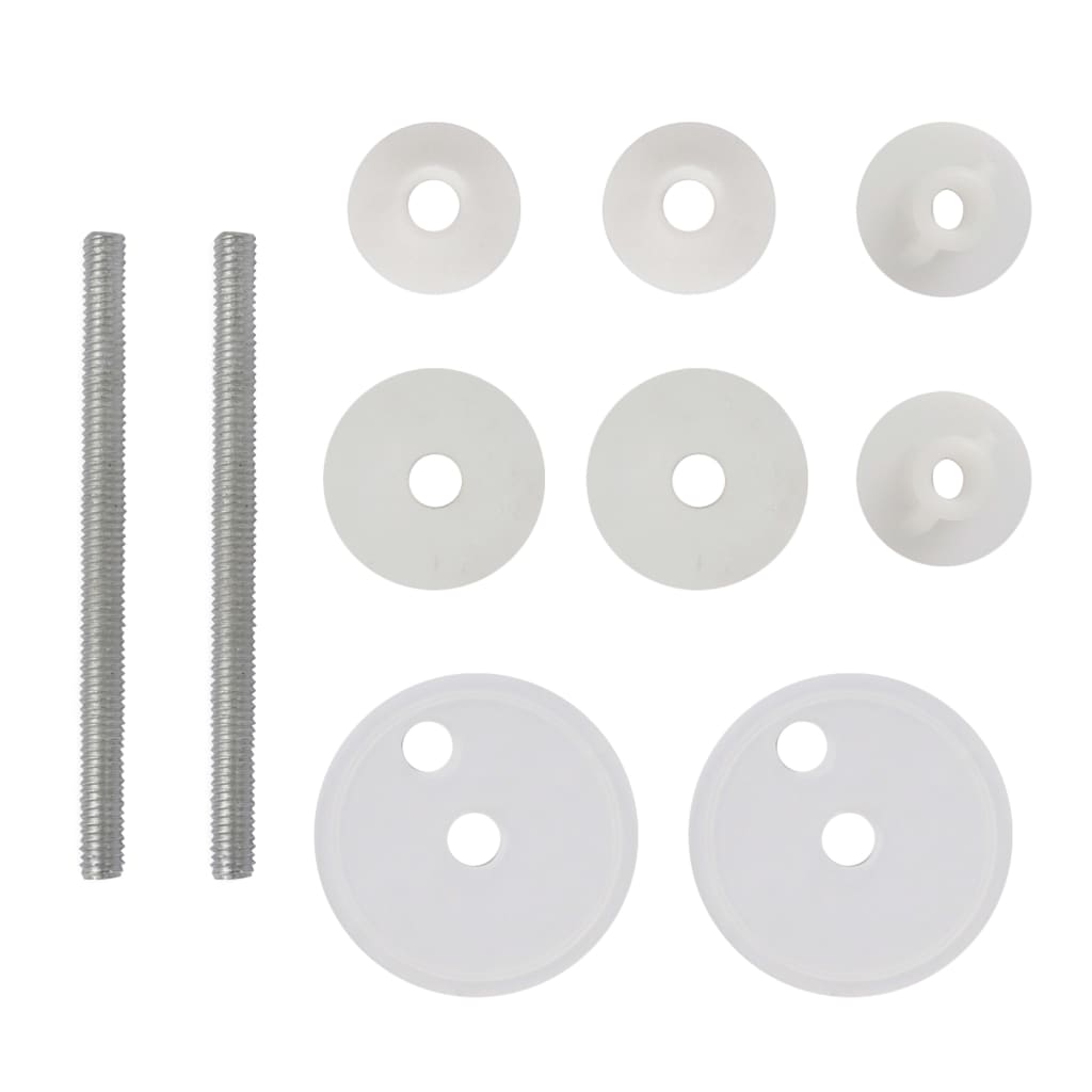 Tavolette WC con Coperchi 2 pz in MDF Design Acqua - homemem39