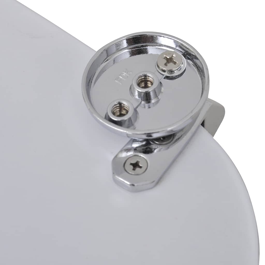 Tavolette WC con Coperchi 2 pz in MDF Design Sassolini