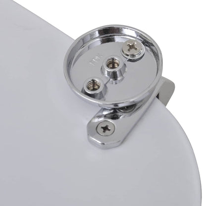 Tavolette WC con Coperchi 2 pz in MDF Design Sassolini