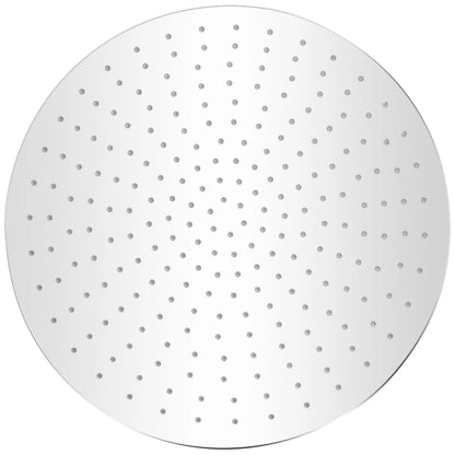 Soffione per Doccia a Pioggia 2 pz Acciaio Inossidabile Ø 40 cm - homemem39