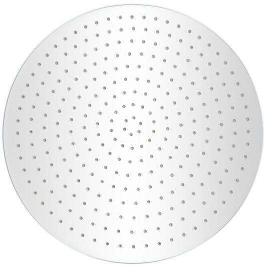 Soffione per Doccia a Pioggia 2 pz Acciaio Inossidabile Ø 50 cm - homemem39