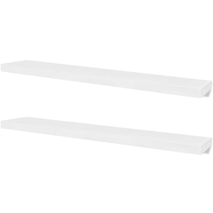 Mensole a Parete 4 pz Bianco 120 cm | homemem39