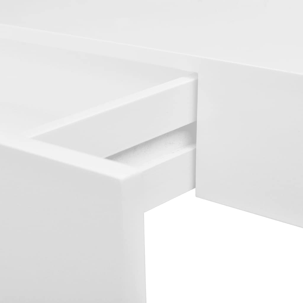 Mensole con Cassetti 2 pz Bianco 48 cm | homemem39