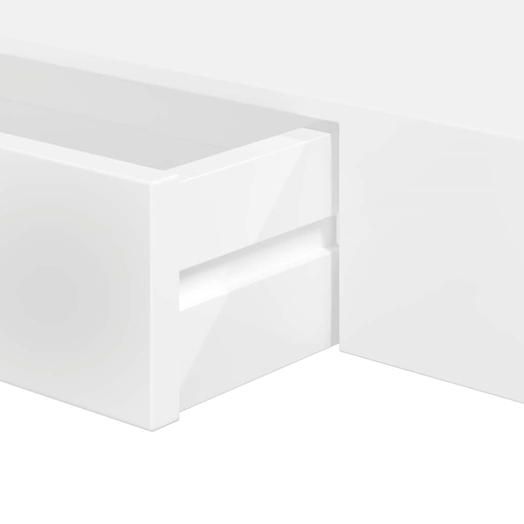 Mensole con Cassetti 2 pz Bianco 80 cm | homemem39