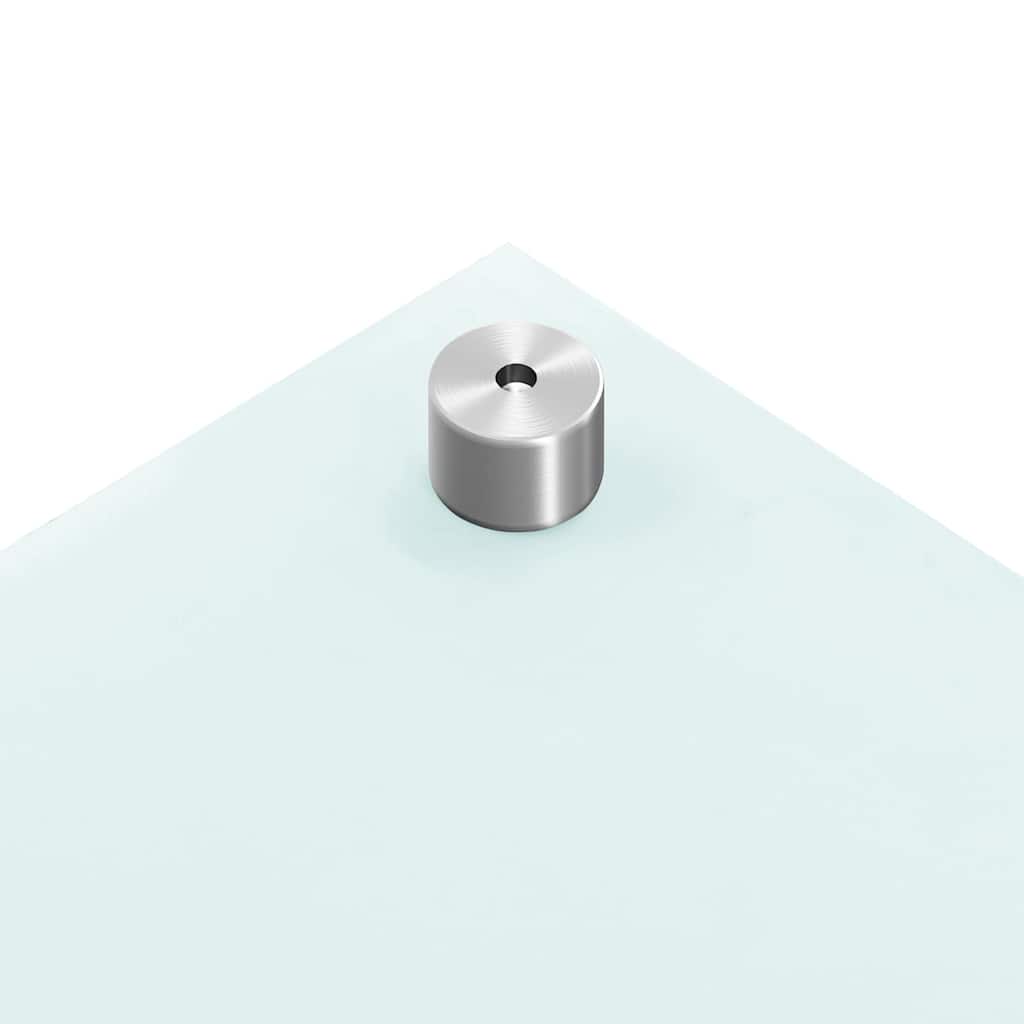 Paraschizzi per Cucina Bianco 70x50 cm in Vetro Temperato - homemem39