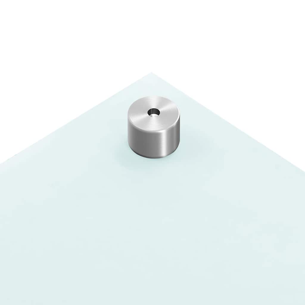 Paraschizzi per Cucina Bianco 70x60 cm in Vetro Temperato - homemem39