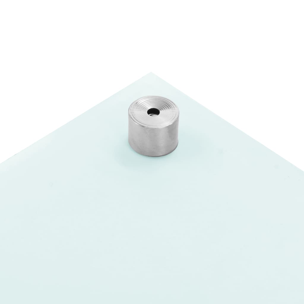 Paraschizzi per Cucina Bianco 100x50 cm in Vetro Temperato - homemem39