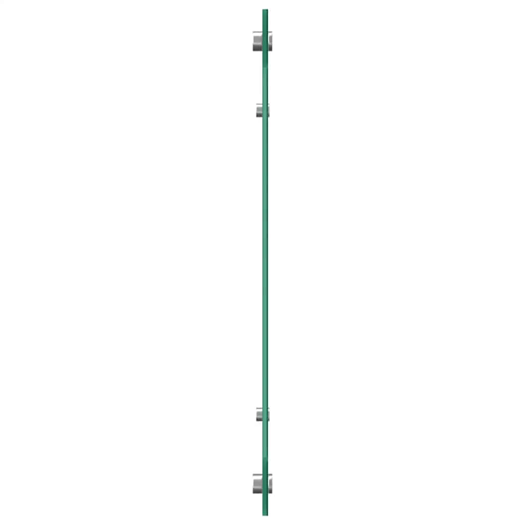 Paraschizzi per Cucina Trasparente 70x50 cm in Vetro Temperato - homemem39