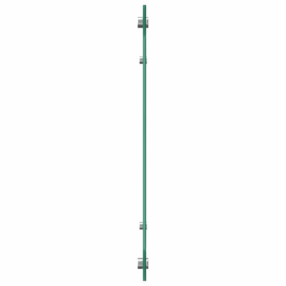 Paraschizzi per Cucina Trasparente 80x50 cm in Vetro Temperato - homemem39