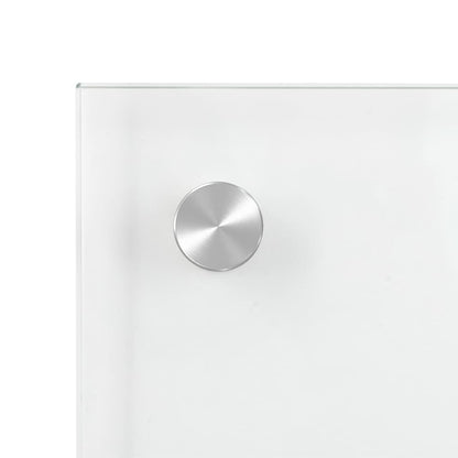 Paraschizzi per Cucina Trasparente 80x60 cm in Vetro Temperato - homemem39