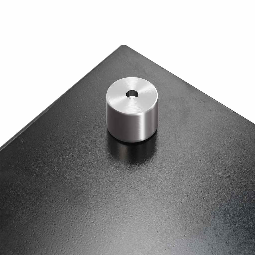 Paraschizzi per Cucina Nero 90x60 cm in Vetro Temperato - homemem39