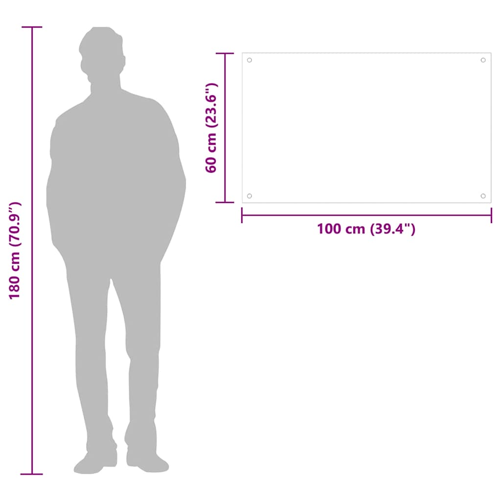 Paraschizzi per Cucina Nero 100x60 cm in Vetro Temperato - homemem39
