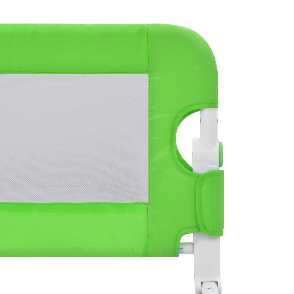 Sponde Letto di Sicurezza Bambini Verde 120x42cm Poliestere | homemem39