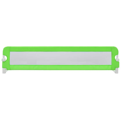 Sponde Letto di Sicurezza Bambini Verde 180x42cm Poliestere - homemem39