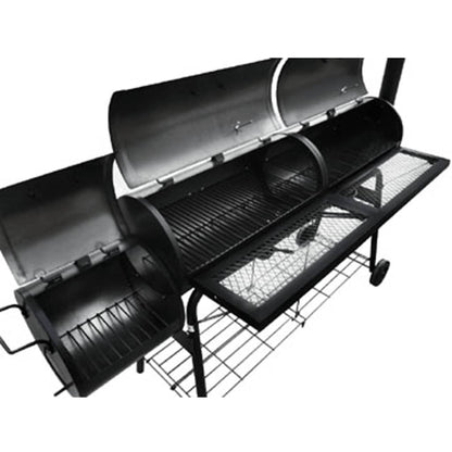 Barbecue con Affumicatore Nevada XL Nero