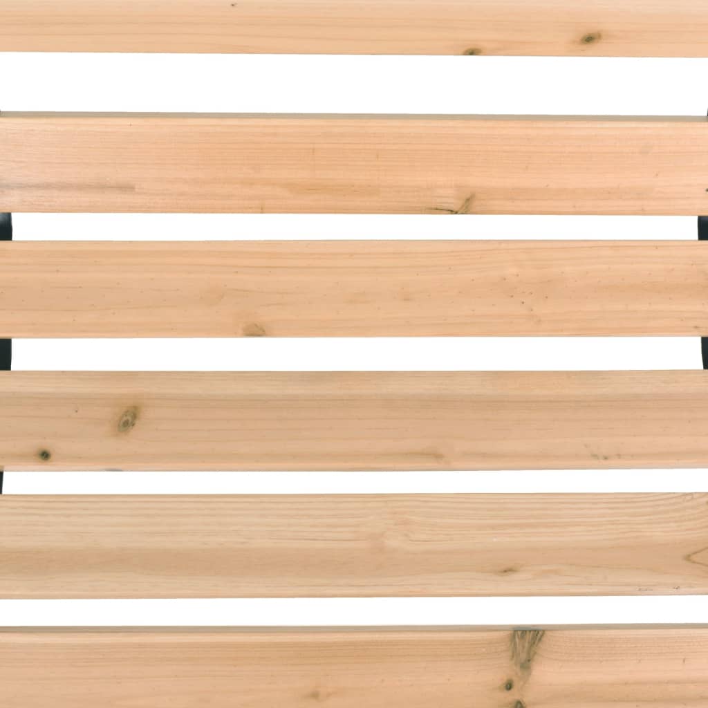 Panchina da Giardino 122 cm in Legno - homemem39