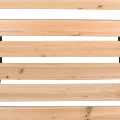 Panchina da Giardino 122 cm in Legno - homemem39