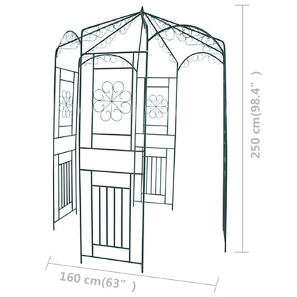 Arco da Giardino 250 cm Verde Scuro | homemem39