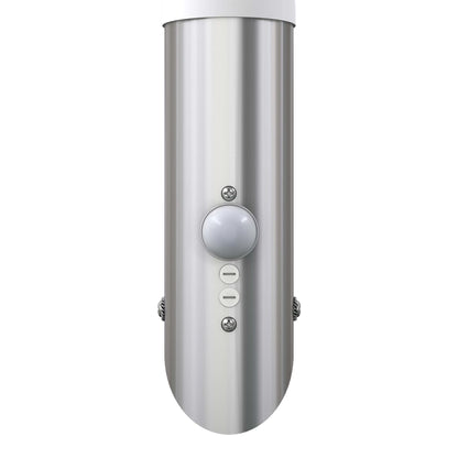 Lampioncino moderno in acciaio inox, sensore di movimento | homemem39