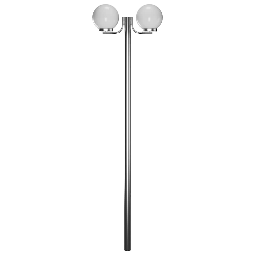 Lampione da Giardino con 2 Lampade 220 cm | homemem39