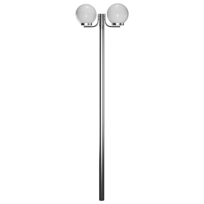 Lampione da Giardino con 2 Lampade 220 cm - homemem39