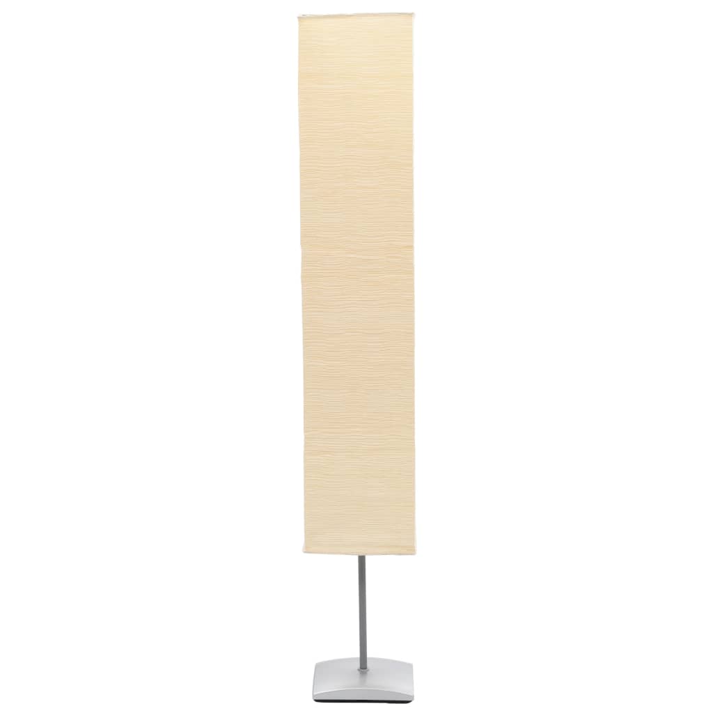 Lampada a Piantana con Supporto in Acciaio 135 cm Beige - homemem39