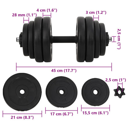 Set Manubrio 15 kg | homemem39