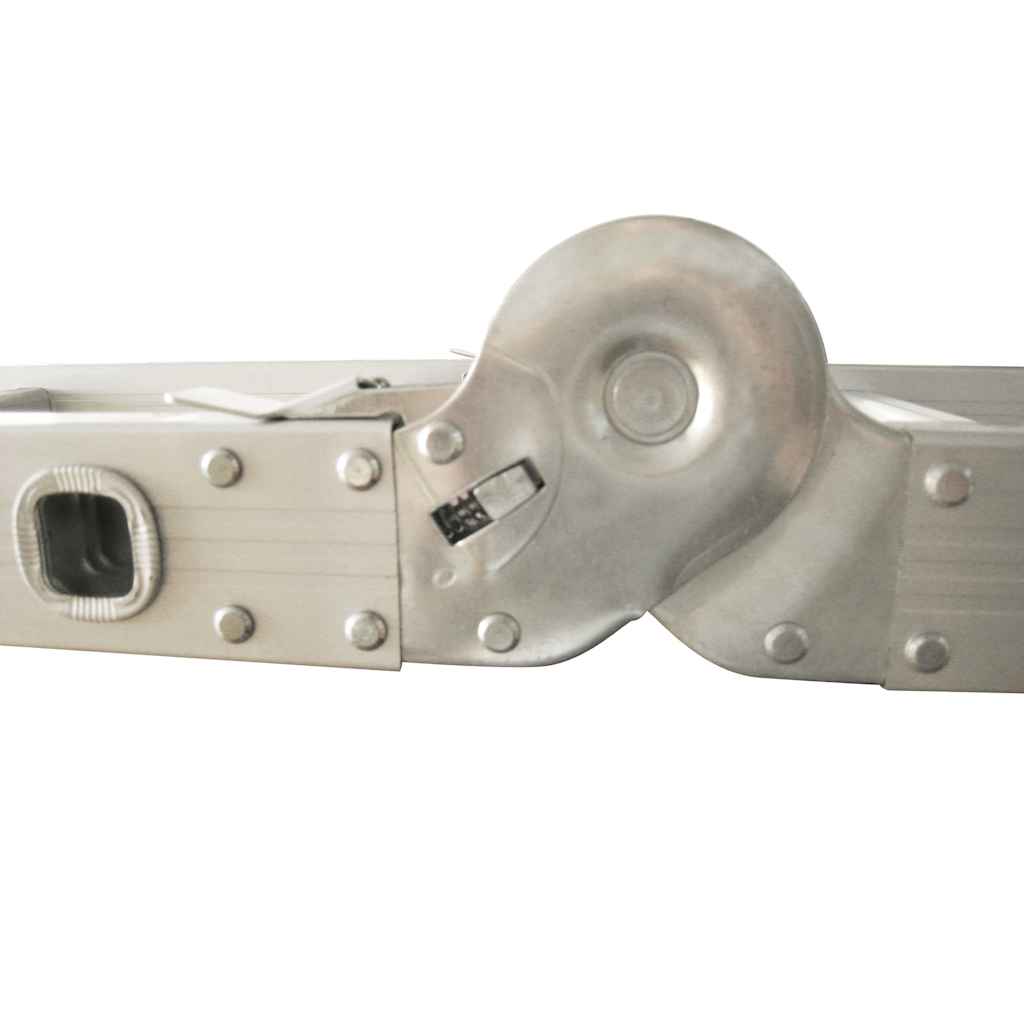 Scala a pioli in alluminio 8 gradini 150 kg