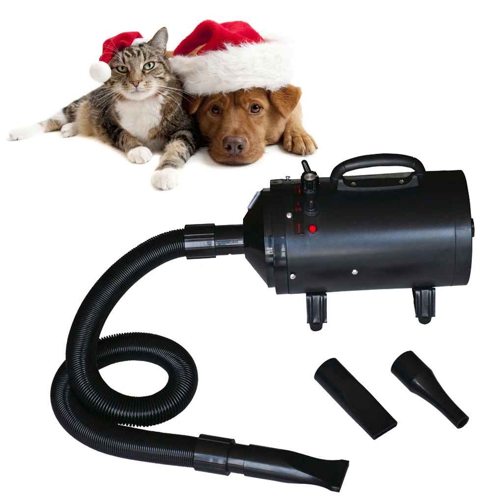 Phon per Cani con 3 Ugelli Nero 2400 W - homemem39