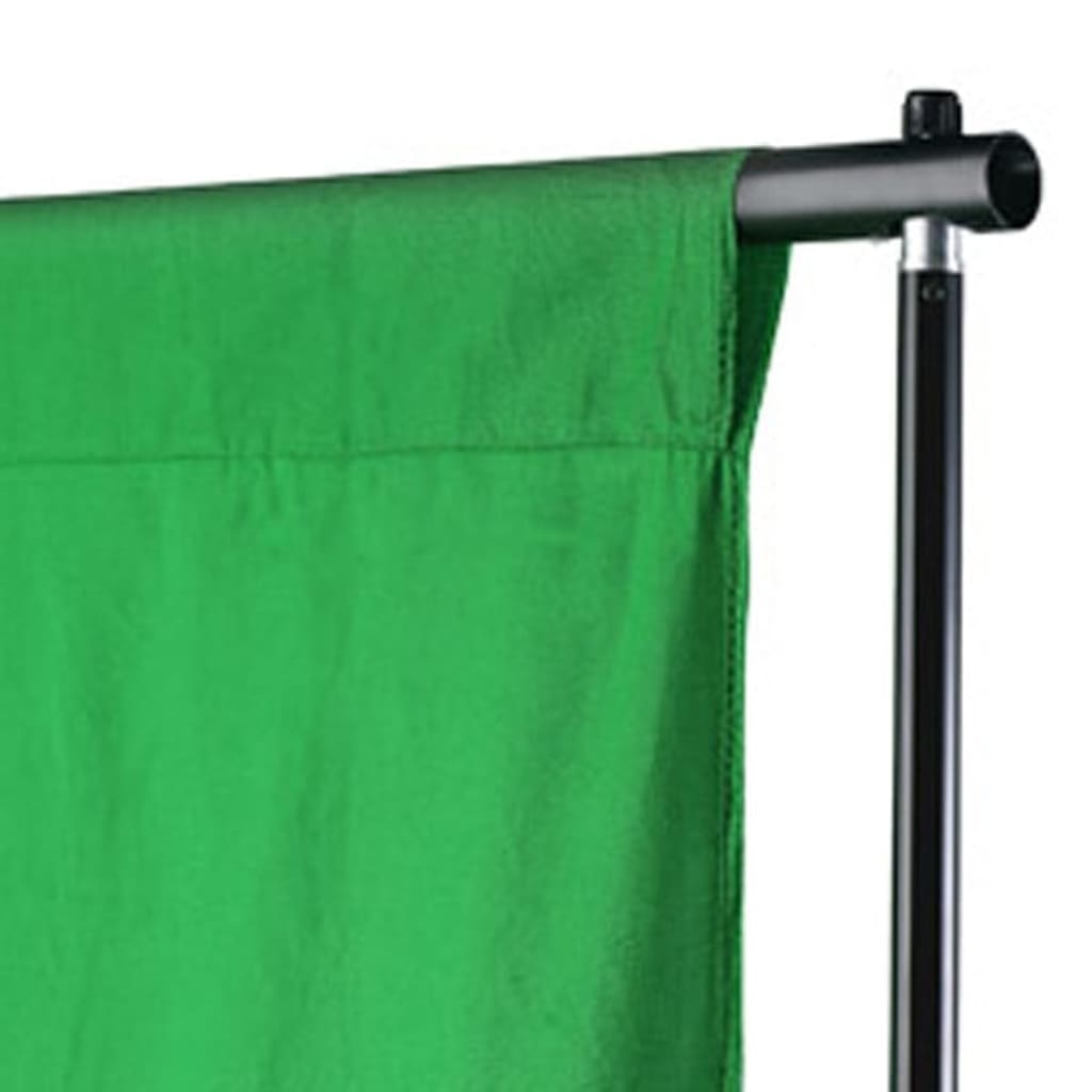 Fondale in Cotone Verde senza Supporto 300x300 cm per Croma Key - homemem39