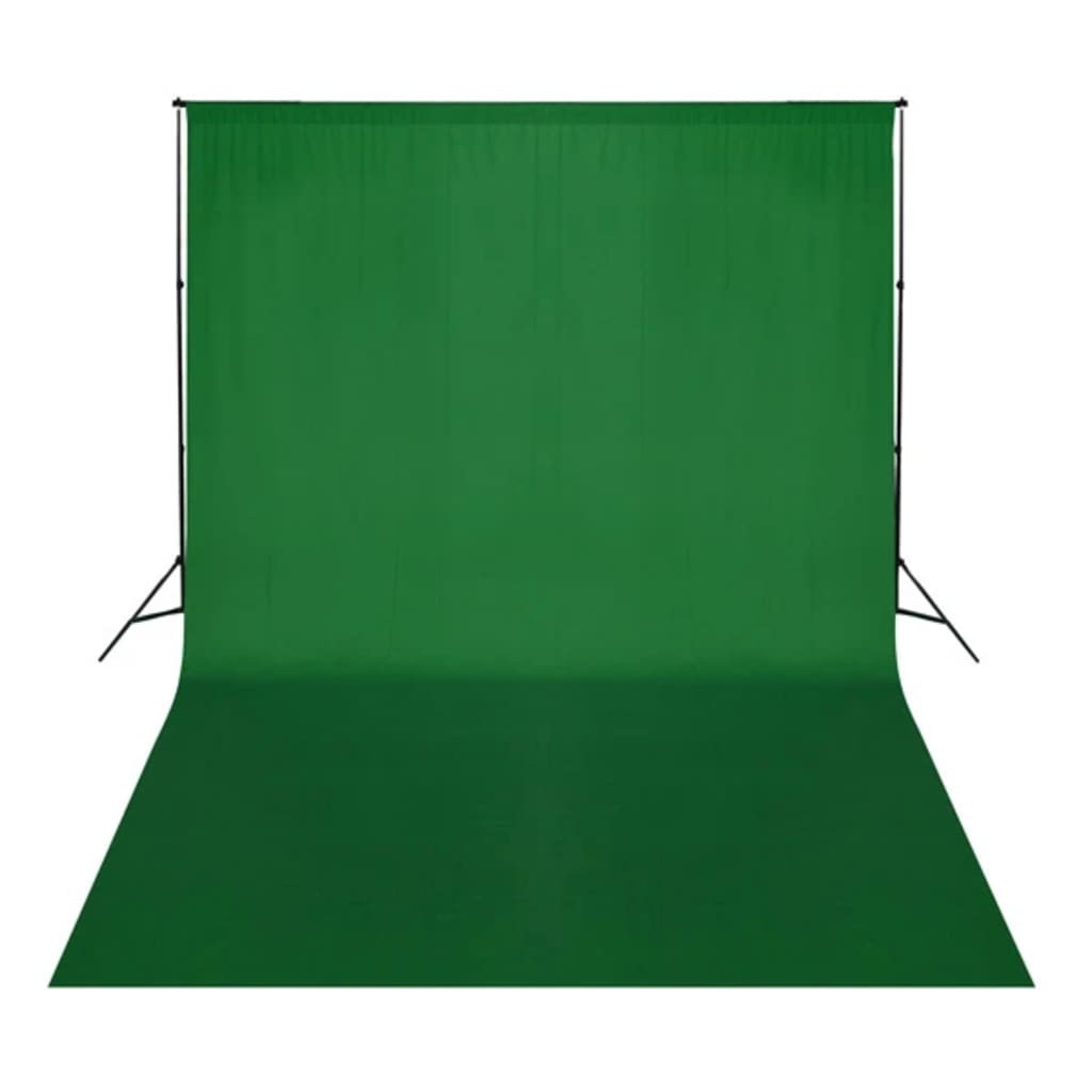 Fondale in Cotone Verde senza Supporto 500x300 cm per Croma Key - homemem39