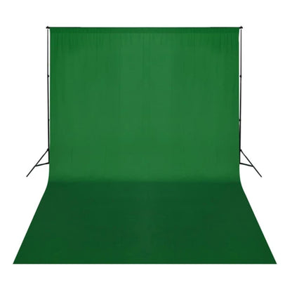 Fondale in Cotone Verde senza Supporto 500x300 cm per Croma Key - homemem39