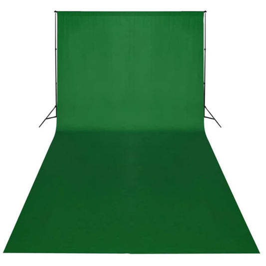 Fondale in Cotone Verde senza Supporto 600x300 cm per Croma Key - homemem39