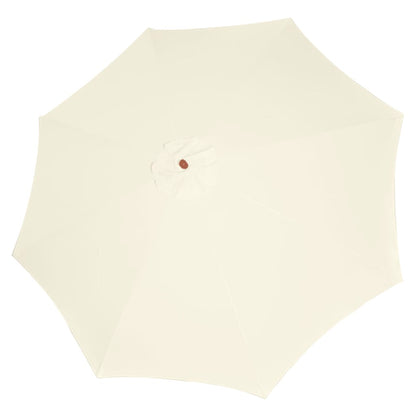 Ombrellone 300x258 cm Bianco Sabbia | homemem39