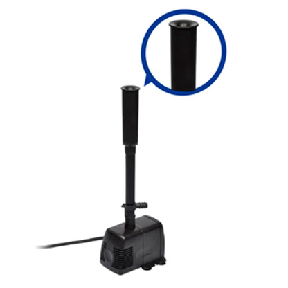 Pompa elettrica per fontane, 3 attacchi, 1000 lt./h - homemem39