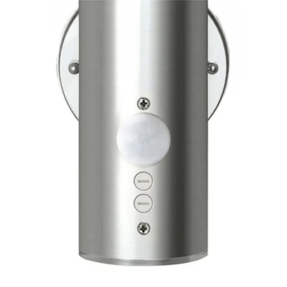 Lampade da parete per esterni 2 pezzi con sensore di movimento in acciaio inossidabile | homemem39
