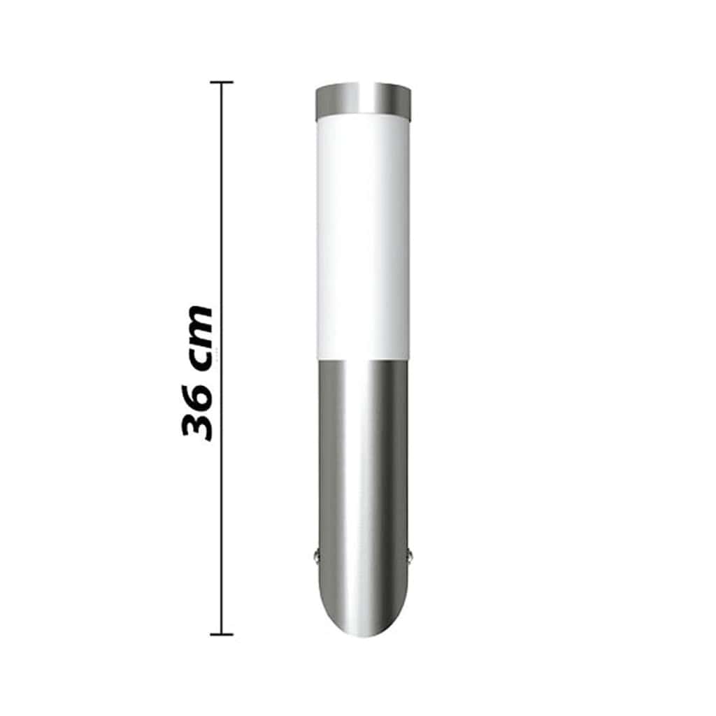 Applique da Esterno 2 pz in Acciaio Inossidabile - homemem39