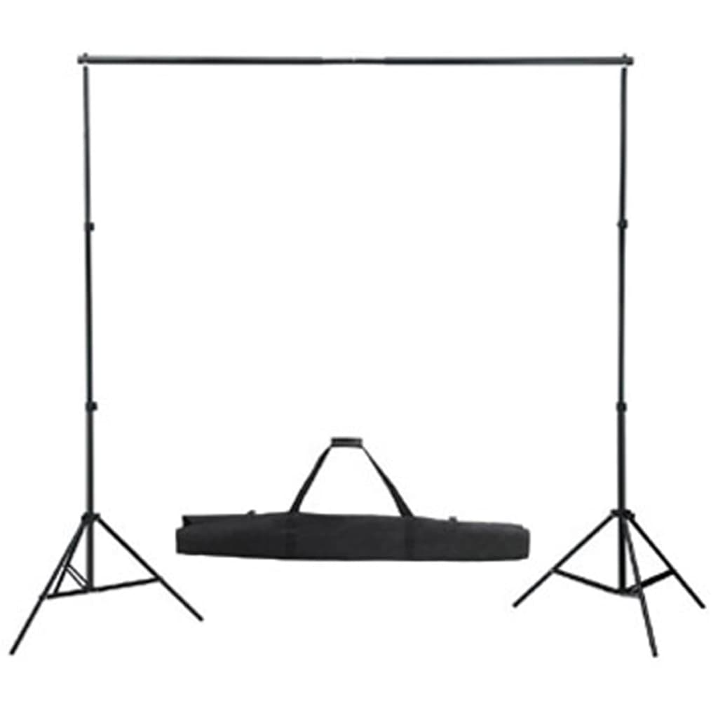 Set Studio Fotografico Fondale Verde 600x300 cm e Luci - homemem39
