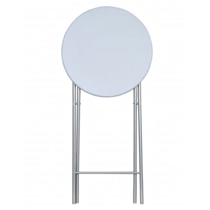 Tavoli da Bar Set 4 pz con Ripiano in MDF Bianco - homemem39