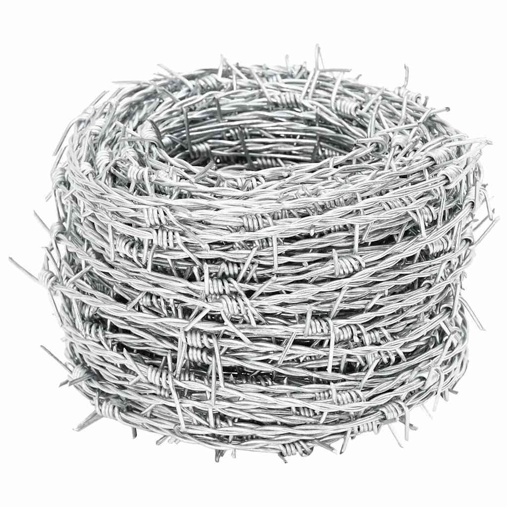 Filo spinato galvanizzato per recinzioni metalliche, recinti | homemem39